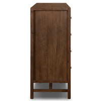 Sullivan 10 Drawer Dresser, Saddle Tan