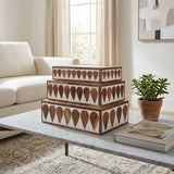 Finchburn Boxes, Brown, Set of 3