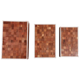 Sageholm Boxes, Brown, Set of 3