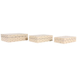 Spencerview Boxes, Ivory, Set of 3