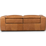 Radley 2 Piece Leather Power Recliner Sofa, Sonoma Butterscotch-Furniture - Sofas-High Fashion Home