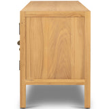 Laker Media Console, Light Oak-Furniture - Storage-High Fashion Home