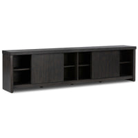 Laredo Media Console, Smoked Black