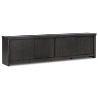 Laredo Media Console, Smoked Black
