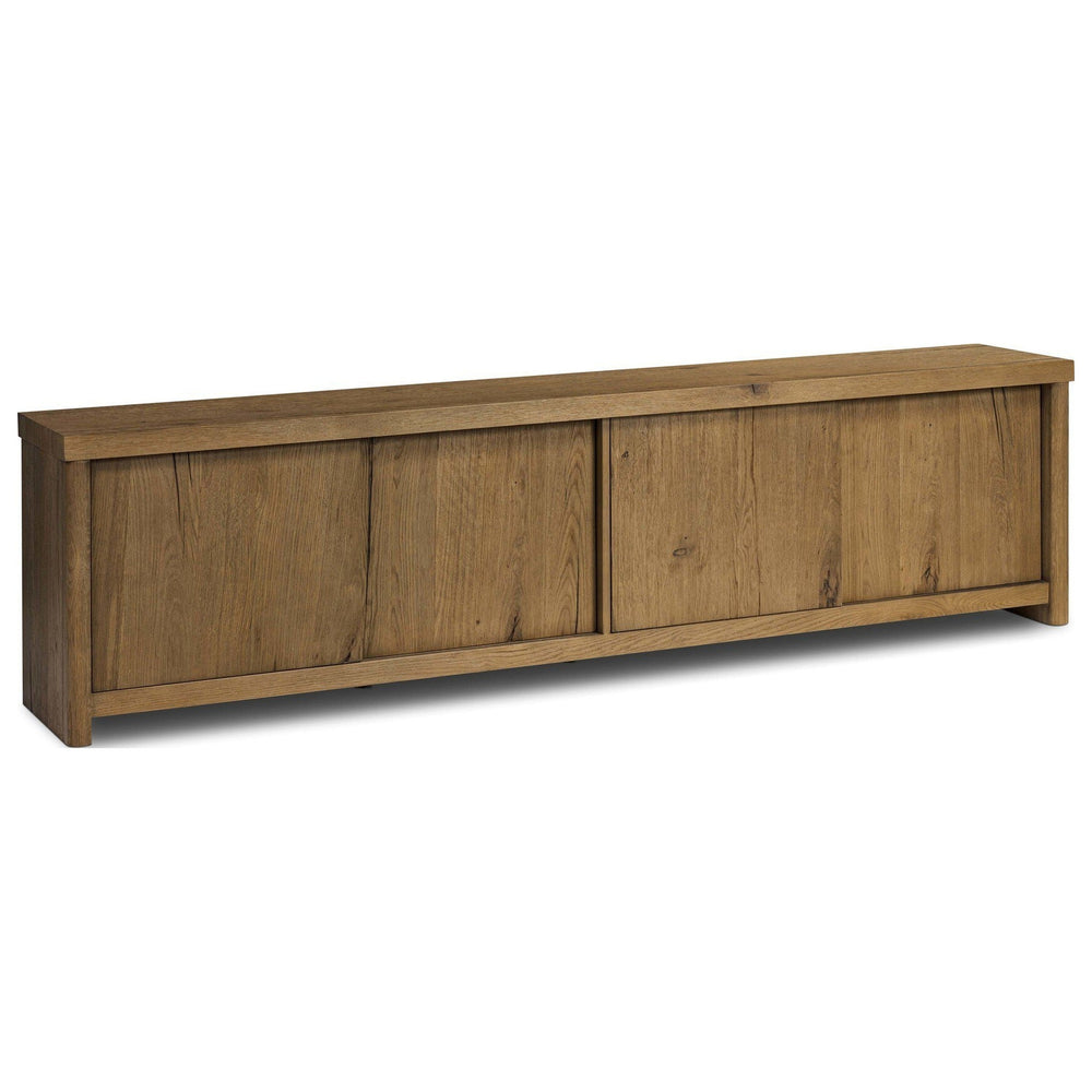 Laredo Media Console, Worn Oak by Four Hands — PRM_1