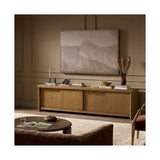 Laredo Media Console, Worn Oak by Four Hands — ESS_1