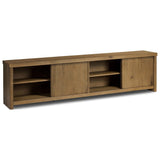 Laredo Media Console, Worn Oak by Four Hands — OPN_1 interior