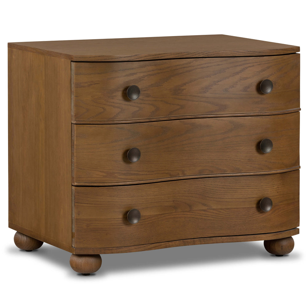 Tiago Nightstand, Toasted Oak-Furniture - Bedroom-High Fashion Home