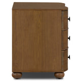 Tiago Nightstand, Toasted Oak-Furniture - Bedroom-High Fashion Home