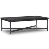 Hammered Iron Coffee Table by Four Hands