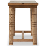 Flip Top Console Table, Toasted Ash-Furniture - Accent Tables-High Fashion Home