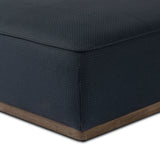Sinclair Cocktail Ottoman, Fresno Cobalt-Furniture - Benches-High Fashion Home