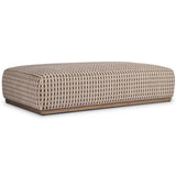 Sinclair Cocktail Ottoman, Firefinch Fawn by Four Hands