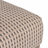 Sinclair Cocktail Ottoman, Firefinch Fawn by Four Hands
