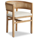 Cordoba Dining Armchair, Bergamo Parchment by Four Hands — PRM_1