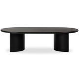 Paden Large Coffee Table, Aged Black-Furniture - Accent Tables-High Fashion Home