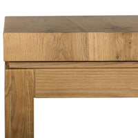 Parsons End Table, Caramel-Furniture - Accent Tables-High Fashion Home