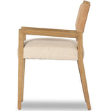 Ferris Dining Arm Chair, Winchester Beige-Furniture - Dining-High Fashion Home