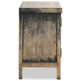 Hitchens Media Console, Worn Black by Four Hands — SID_1