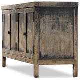 Hitchens Media Console, Worn Black by Four Hands — DET_1