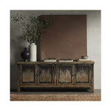 Hitchens Media Console, Worn Black by Four Hands — ESS_1