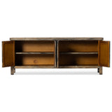 Hitchens Media Console, Worn Black by Four Hands — OPN_1 interior