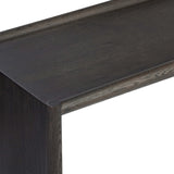 Glenview Console Table, Smoked Black