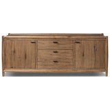 Glenview Media Console, Weathered Oak Veneer by Four Hands — FRT_1