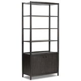 Glenview Bookcase, Smoked Black by Four Hands