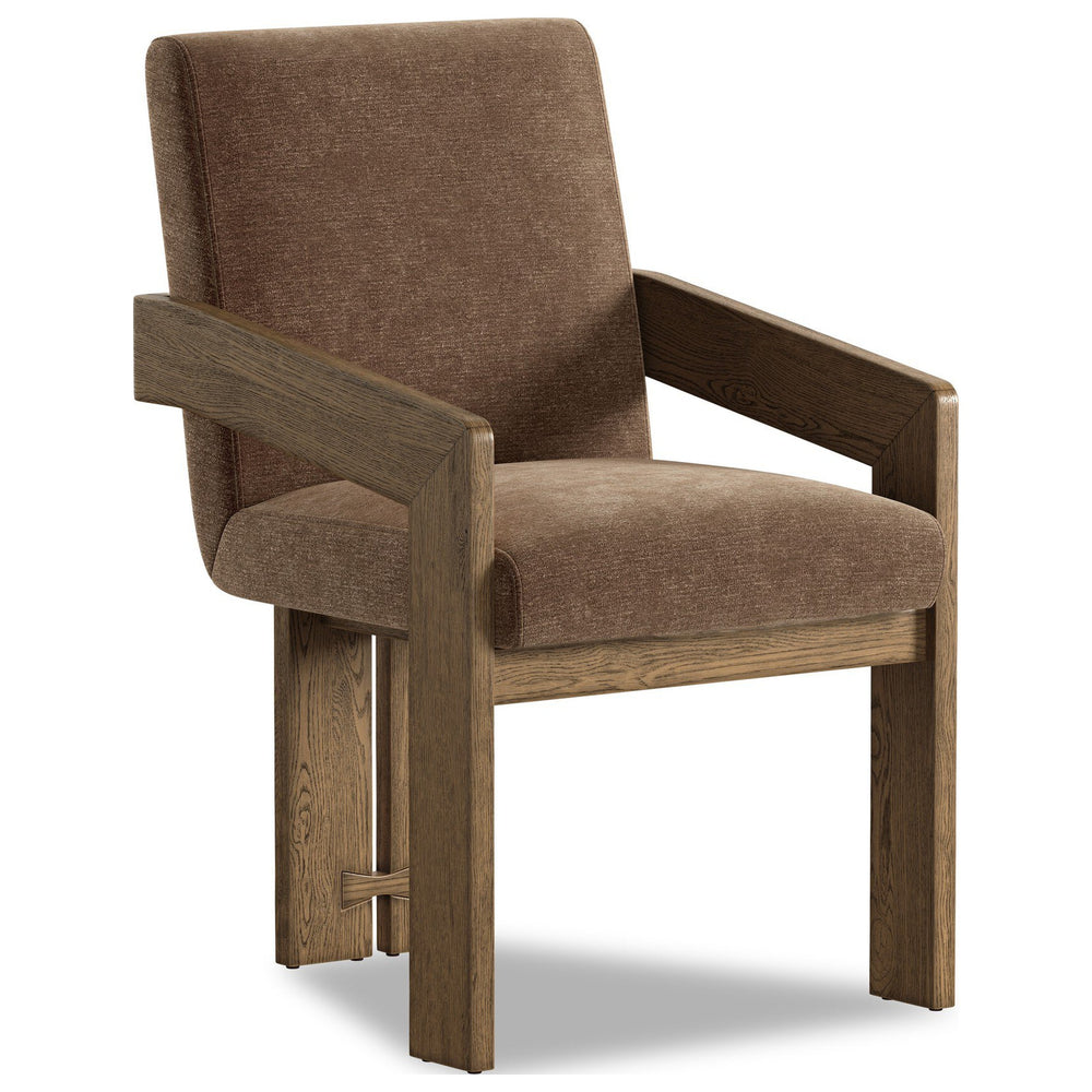 Roxy Dining Armchair, Altair Mushroom by Four Hands — PRM_1