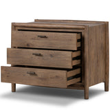 Glenview Nightstand, Weathered Oak-Furniture - Bedroom-High Fashion Home