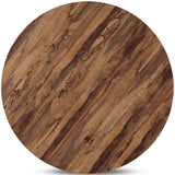 Hudson Large Round Coffee Table, Natural Yukas Resin-Furniture - Accent Tables-High Fashion Home
