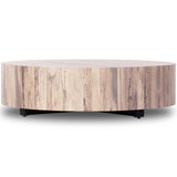 Hudson Large Round Coffee Table by Four Hands