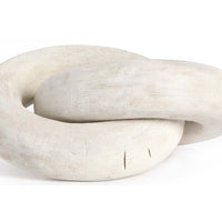 Reclaimed Wood Knot, Ivory