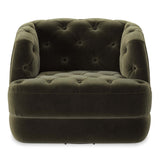 Paul Swivel Chair, Surrey Olive by Four Hands