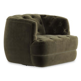 Paul Swivel Chair, Surrey Olive by Four Hands