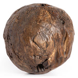 Burl Wood Ball, Natural