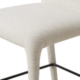 Monza Counter Stool, Linen Natural-Furniture - Dining-High Fashion Home