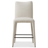 Monza Counter Stool, Linen Natural-Furniture - Dining-High Fashion Home