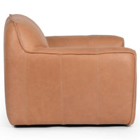 Ericksen Leather Swivel Chair, Palermo Cognac