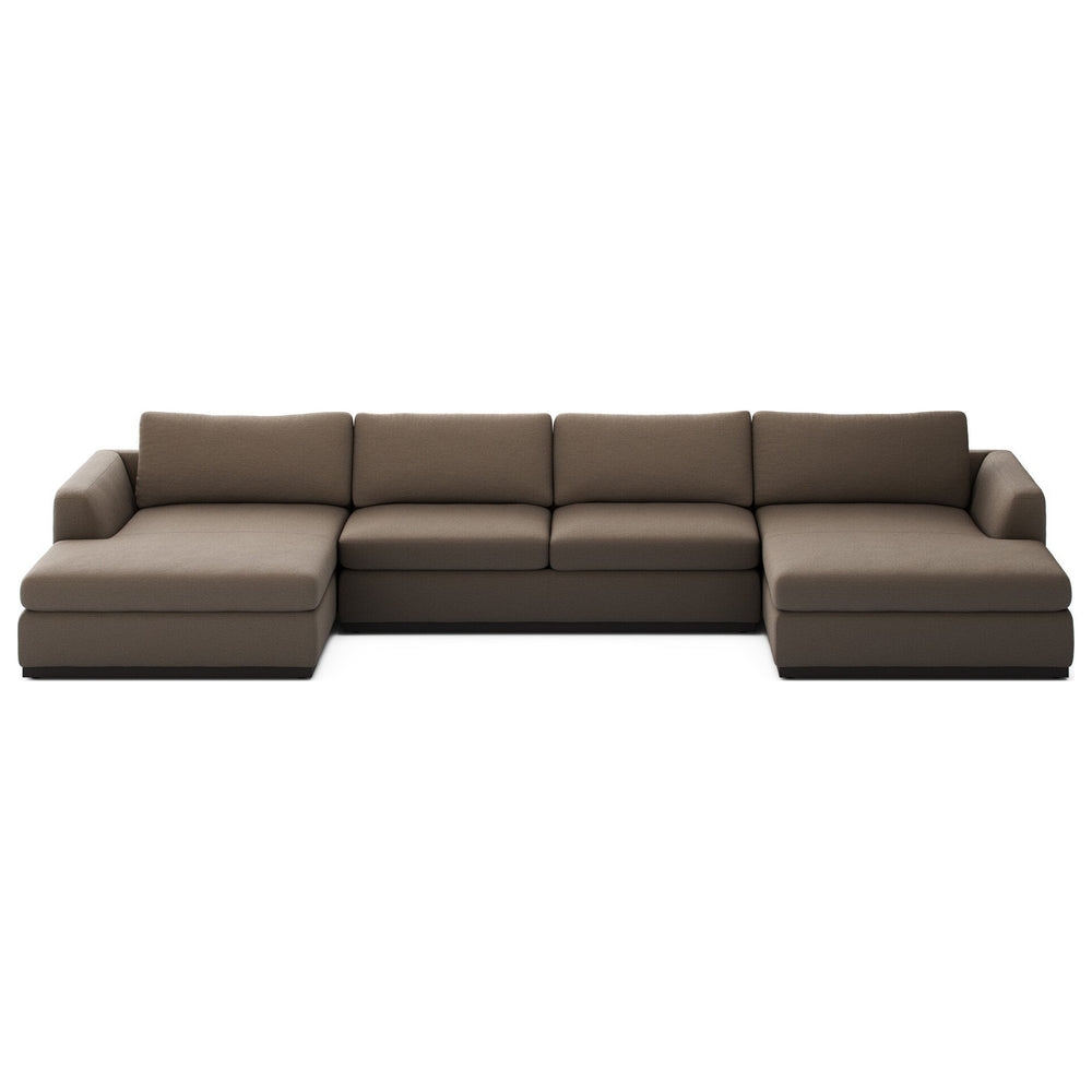 Colt 3-Piece U Sectional, Savoy Coffee by Four Hands — FRT_1