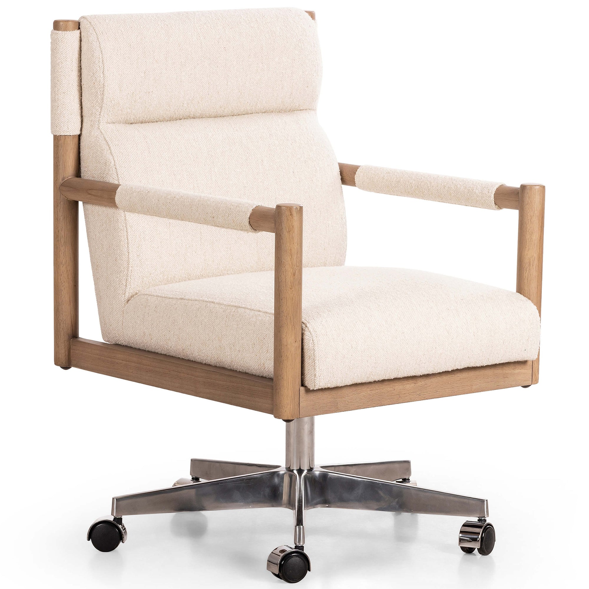 Kiano Desk Chair Charter Oatmeal High Fashion Home