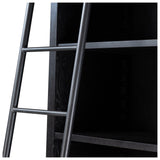 Admont Bookcase And Ladder, Worn Black by Four Hands — DET_1