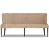 Edward Dining Bench, Surrey Taupe-Furniture - Dining-High Fashion Home