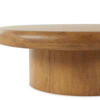 Zach Large Coffee Table, Natural-Furniture - Accent Tables-High Fashion Home