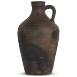 Kamari Vessel, Aged Black Terracotta by Four Hands — PRM_1