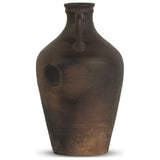 Kamari Vessel, Aged Black Terracotta by Four Hands — FRT_1
