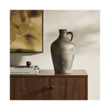 Kamari Vessel, Aged Black Terracotta by Four Hands — ESS_1