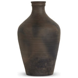Kamari Vessel, Aged Black Terracotta by Four Hands — PRM_1