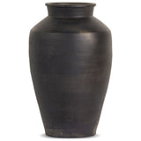 Kyland Vessel, Aged Black Terracotta by Four Hands — PRM_1
